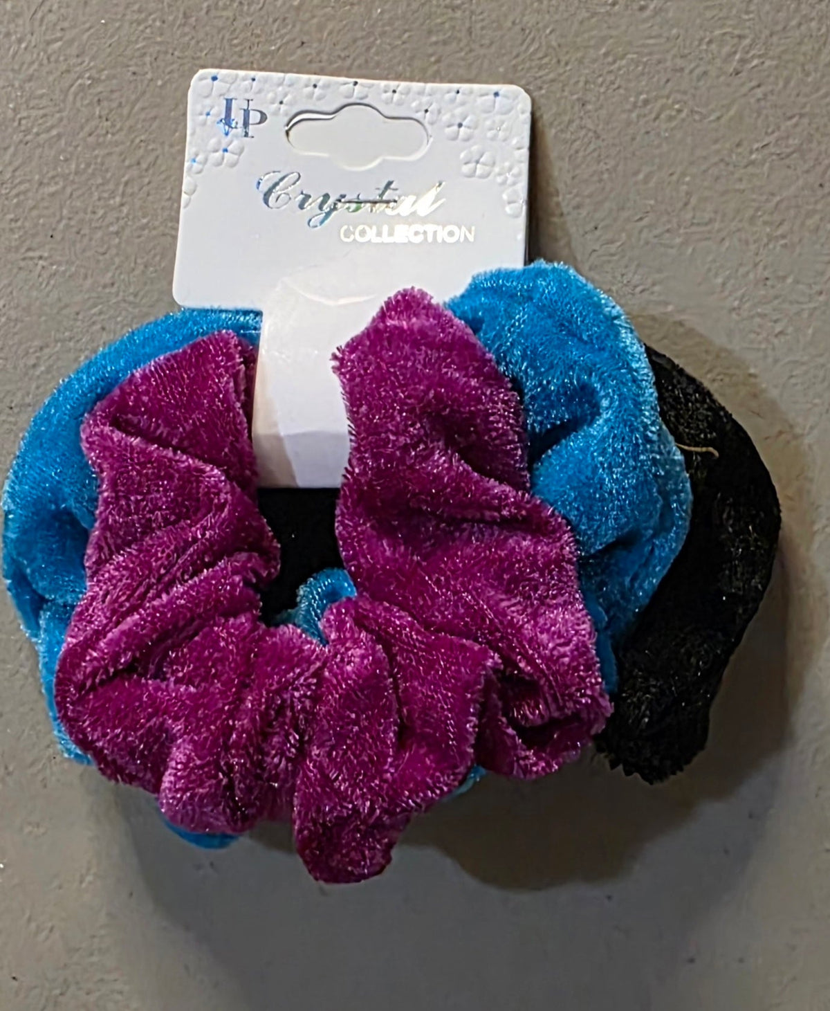 Set of 3 Scrunchies – Soft Elastic Hair Ties for Women - Angelique Boutique
