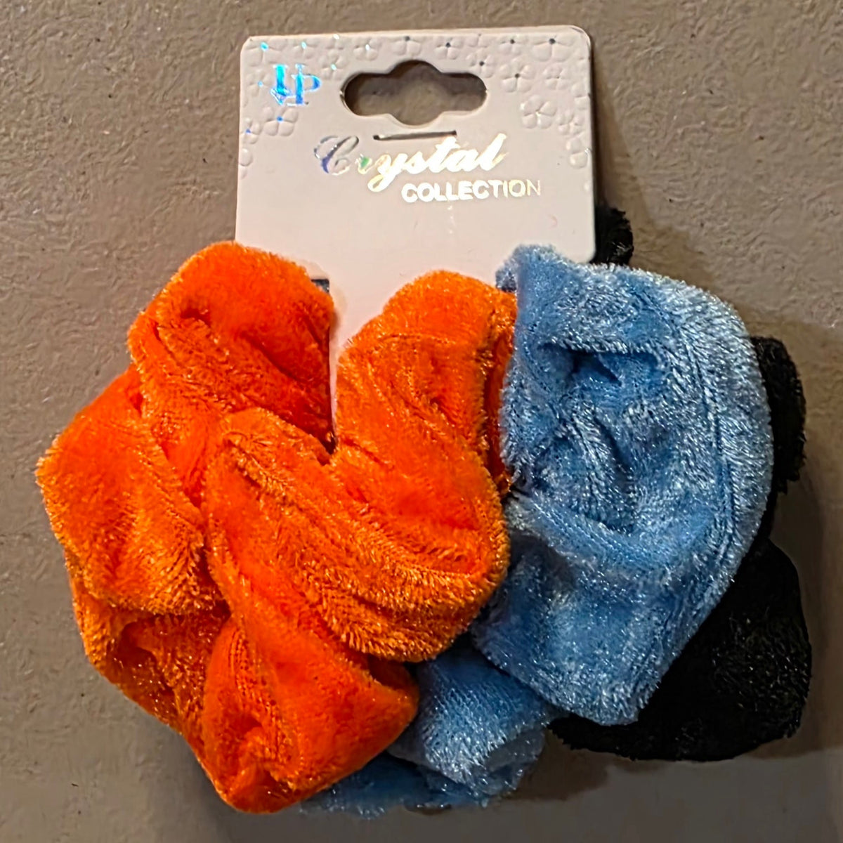 Set of 3 Scrunchies – Soft Elastic Hair Ties for Women - Angelique Boutique