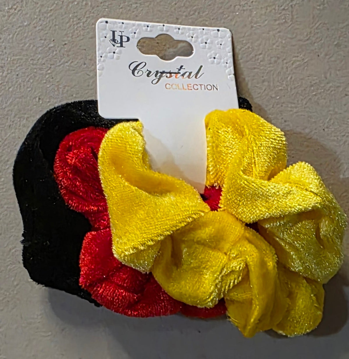 Set of 3 Scrunchies – Soft Elastic Hair Ties for Women - Angelique Boutique