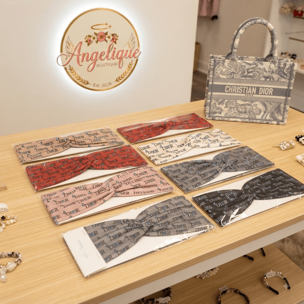 Silk-Style Fashion Bandana | Hair & Neck Scarf - Angelique Boutique