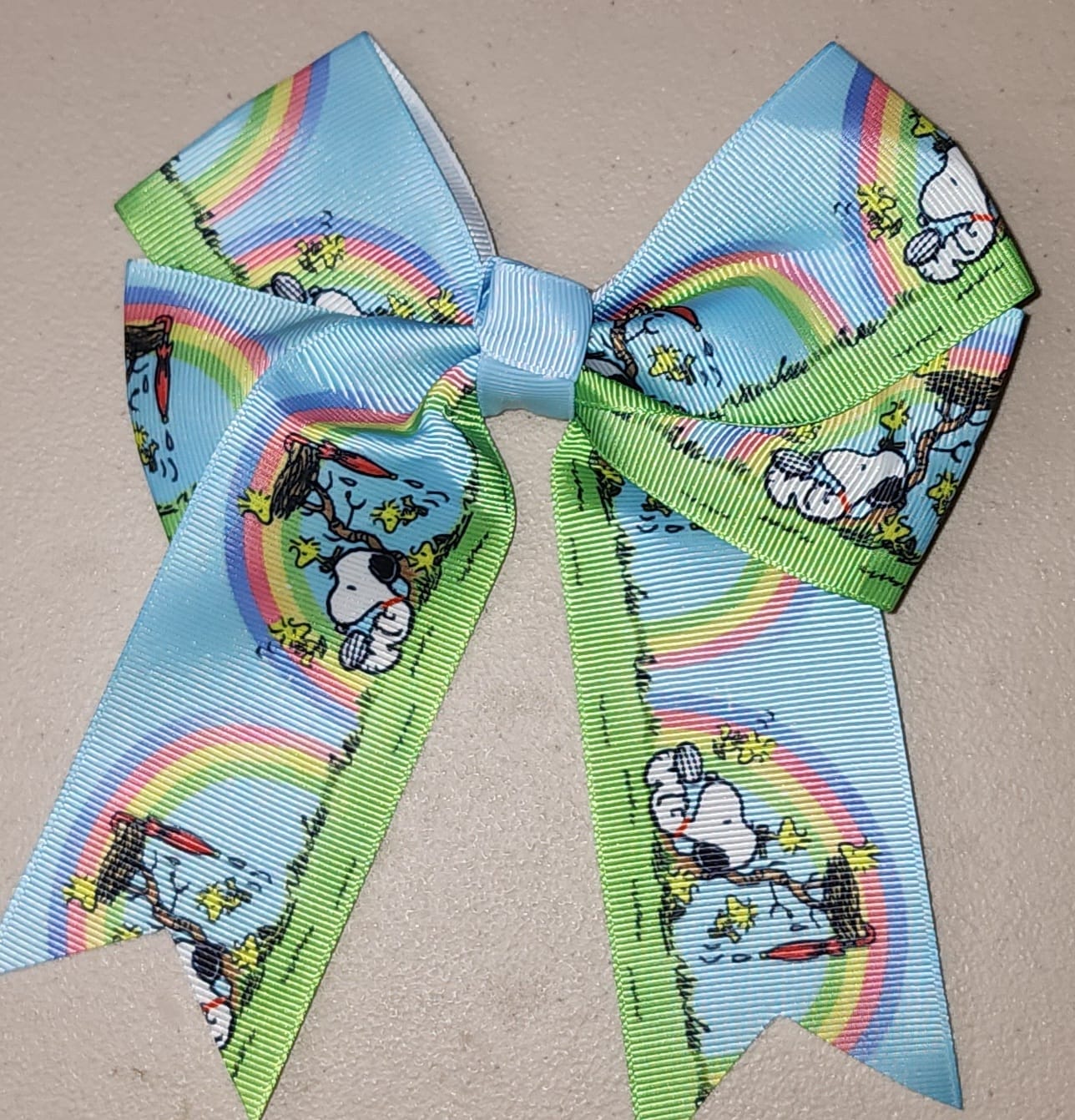 Snoopy & Friends Cheer Hair Bow for Girls - Angelique Boutique