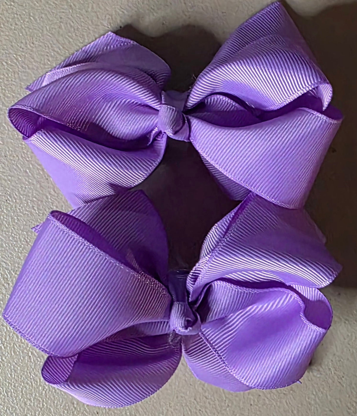 Solid Color Hair Bow Set of 2 for Women & Girls - Angelique Boutique