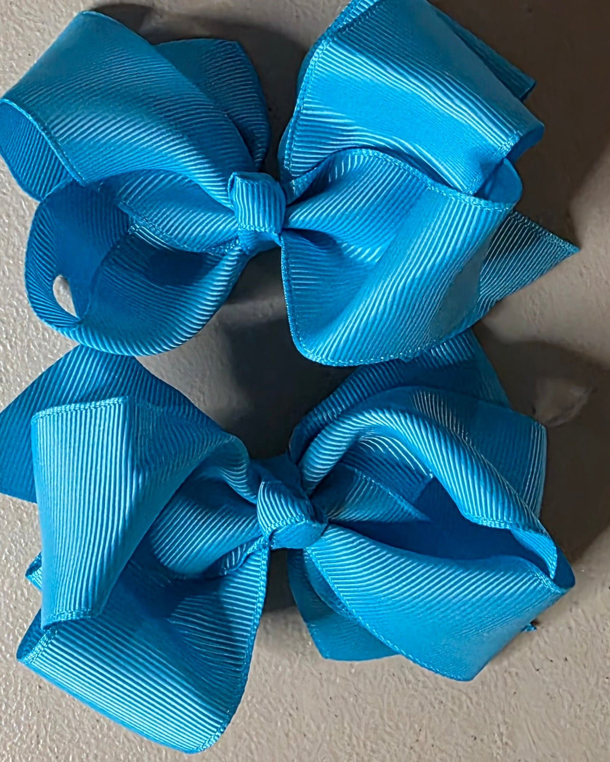 Solid Color Hair Bow Set of 2 for Women & Girls - Angelique Boutique