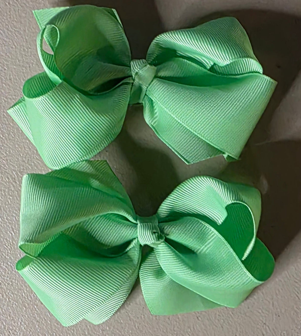 Solid Color Hair Bow Set of 2 for Women & Girls - Angelique Boutique