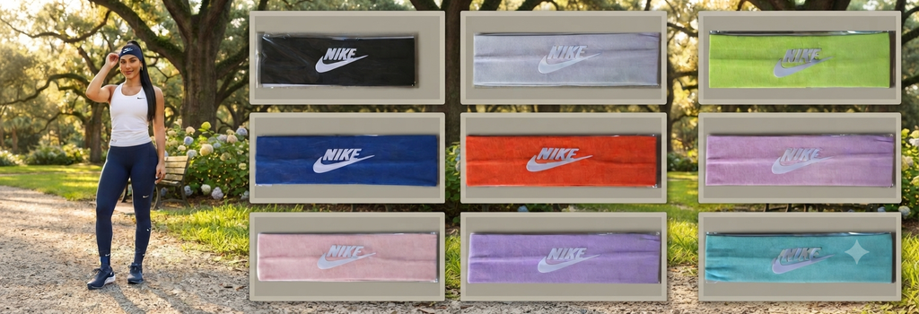 Sports Headband for Women & Girls | 10 Colors - Angelique Boutique