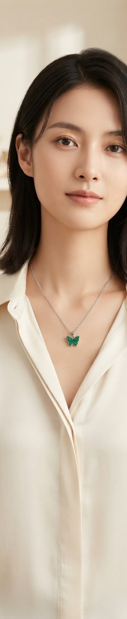 Stainless Steel Butterfly Necklace – 10 Colors Available - Angelique Boutique