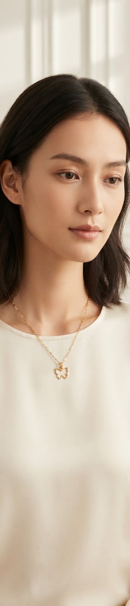 Stainless Steel Butterfly Necklace – 10 Colors Available - Angelique Boutique