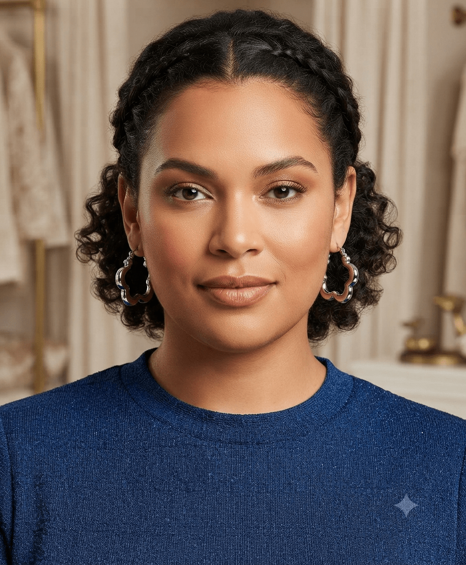 Stainless Steel Clover Hoop Earrings for Women – Gold & Silver - Angelique Boutique