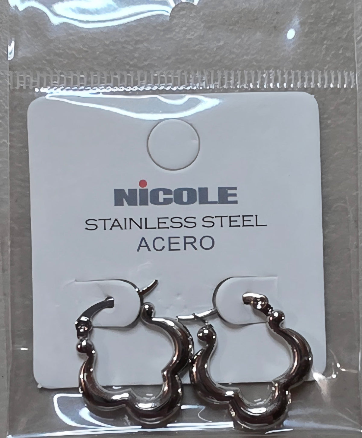 Stainless Steel Clover Hoop Earrings for Women – Gold & Silver - Angelique Boutique