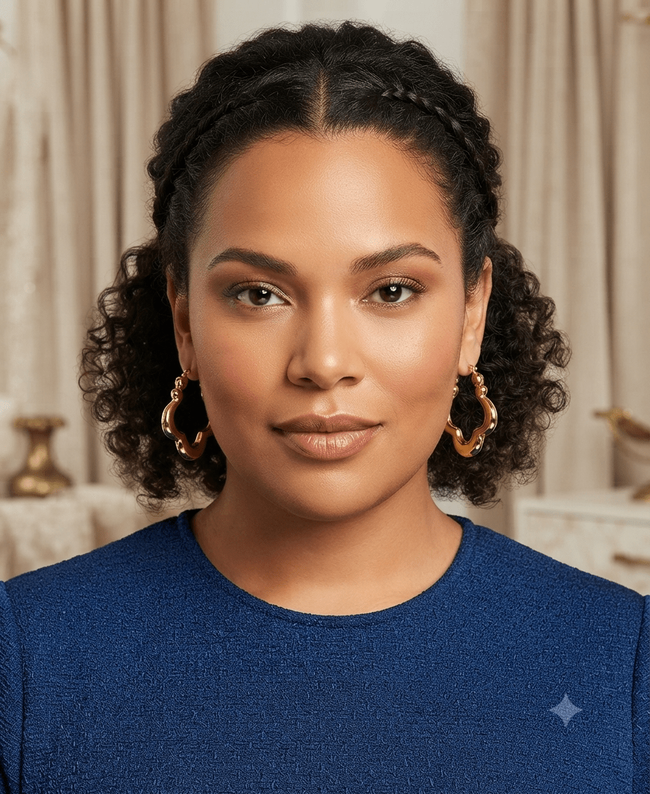 Stainless Steel Clover Hoop Earrings for Women – Gold & Silver - Angelique Boutique
