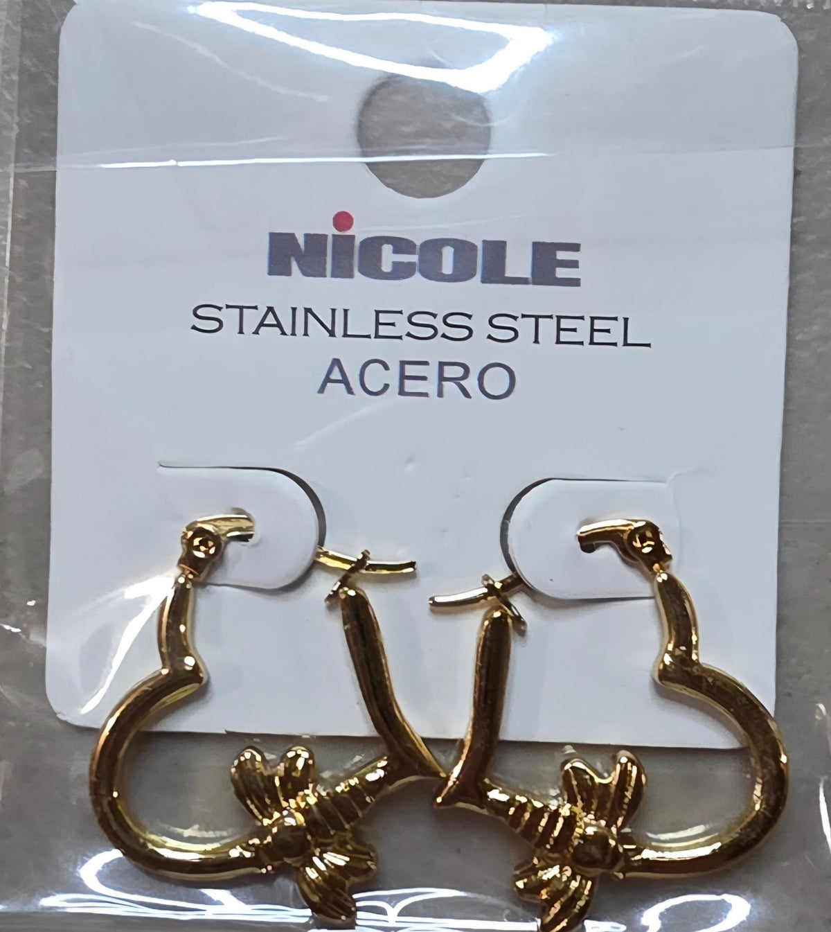 Stainless Steel Dragonfly Hoop Earrings for Women – Gold & Silver - Angelique Boutique