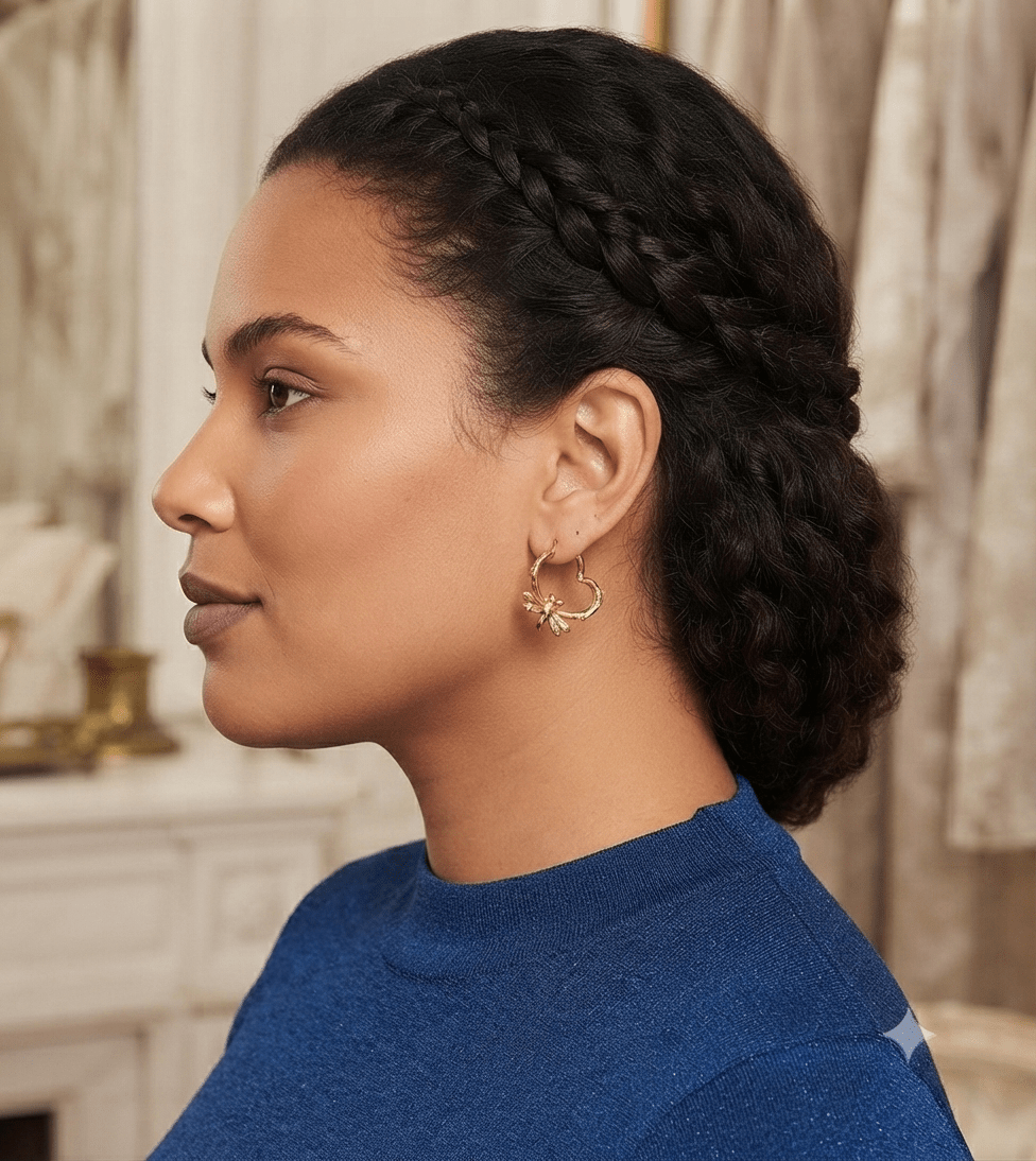 Stainless Steel Dragonfly Hoop Earrings for Women – Gold & Silver - Angelique Boutique