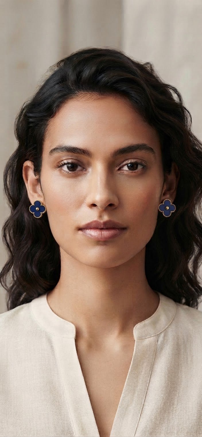 Stainless Steel Earrings with Gold Details – 6 Colors - Angelique Boutique