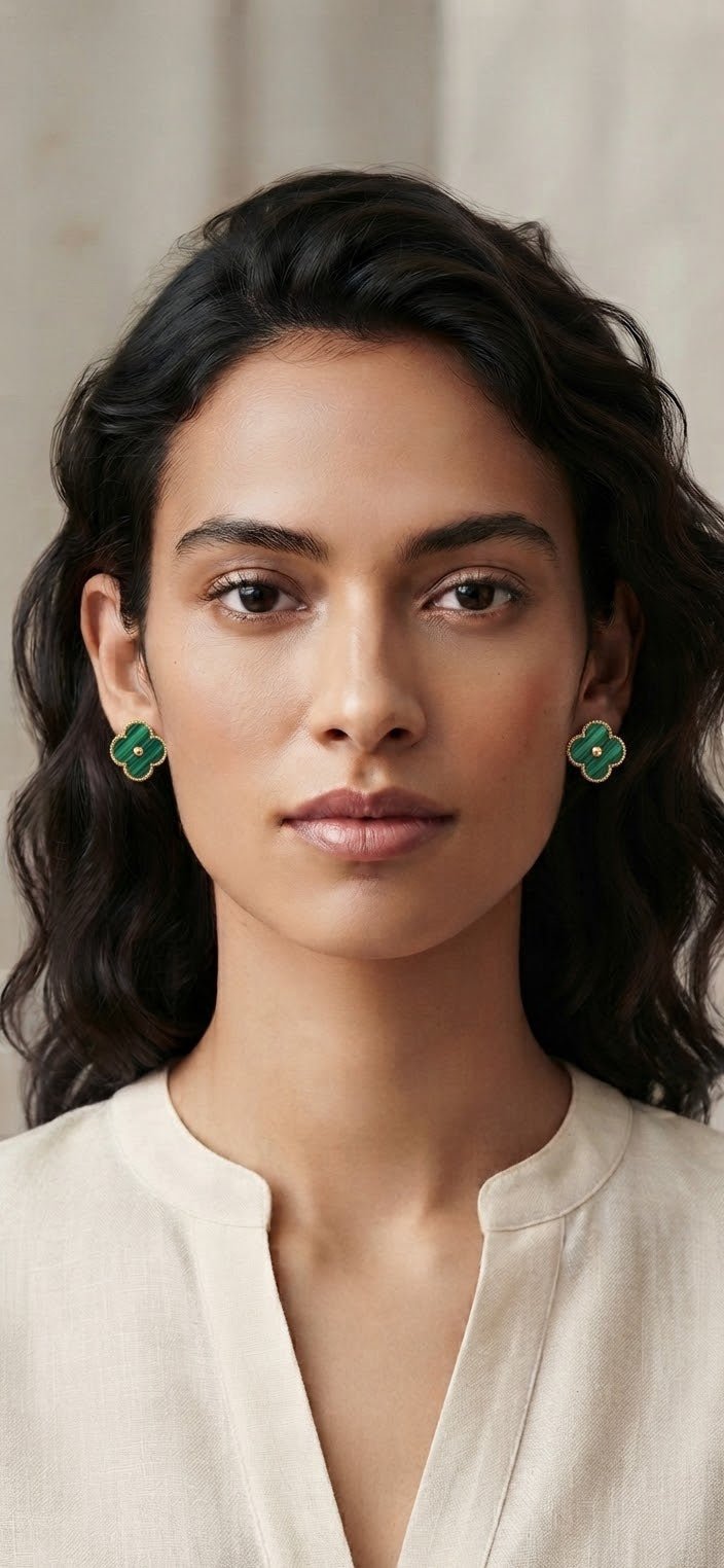 Stainless Steel Earrings with Gold Details – 6 Colors - Angelique Boutique