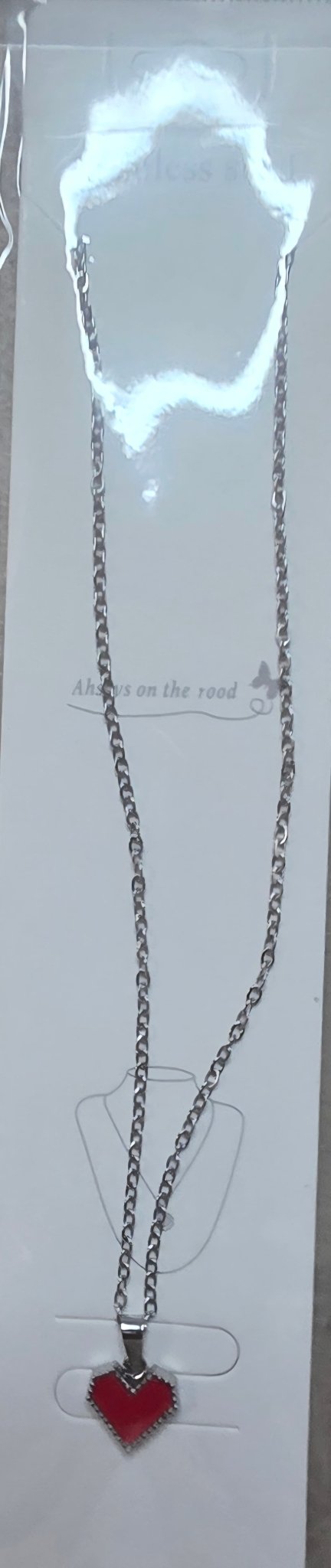 Stainless Steel Heart Chain Necklace | 3 Colors - Angelique Boutique