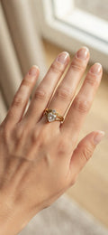 Stainless Steel Heart Rings – Women's Romantic Jewelry - Angelique Boutique