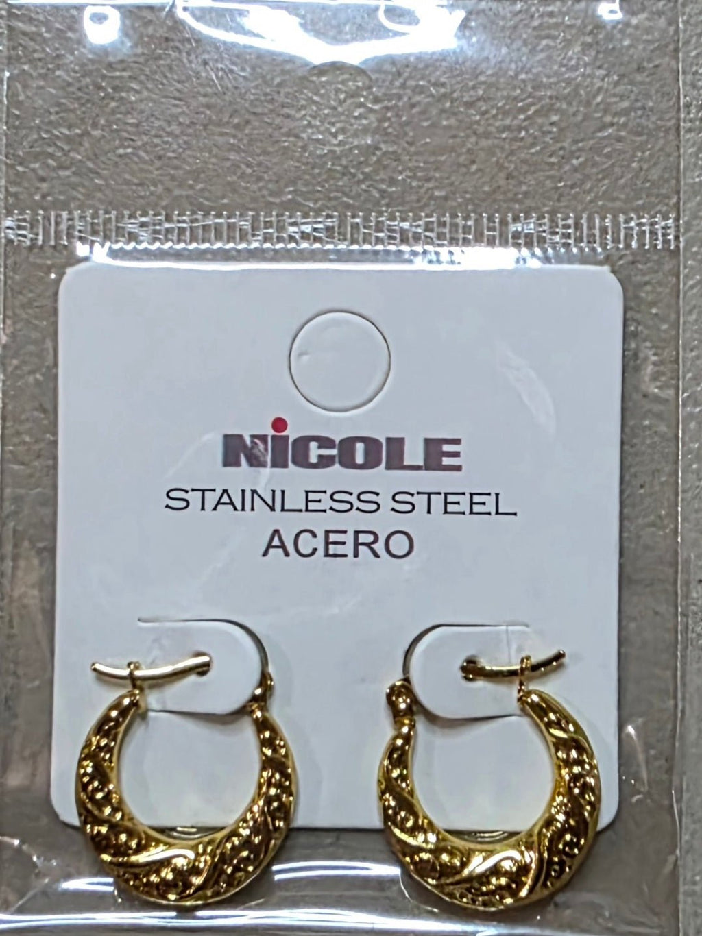 Stainless Steel Hoop Earrings for Women – Classic Gold & Silver - Angelique Boutique