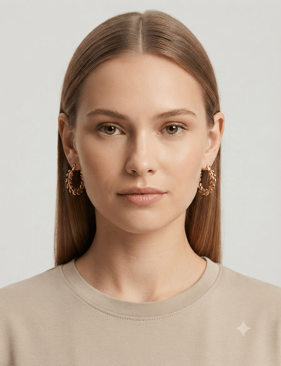 Stainless Steel Hoop Earrings for Women – Gold & Silver - Angelique Boutique