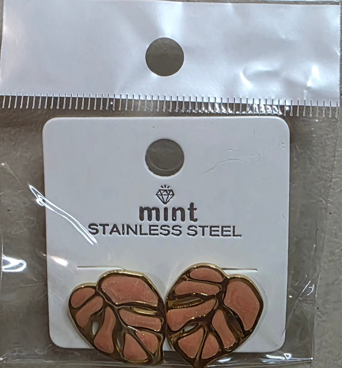 Stainless Steel Leaf Earrings – Hypoallergenic Drop Earrings - Angelique Boutique