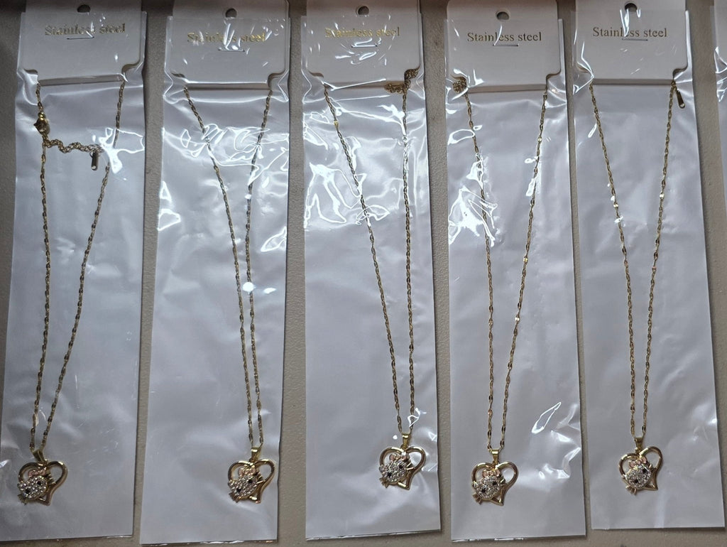 Stainless Steel Necklace – Tarnish-Free Silver & Gold - Angelique Boutique