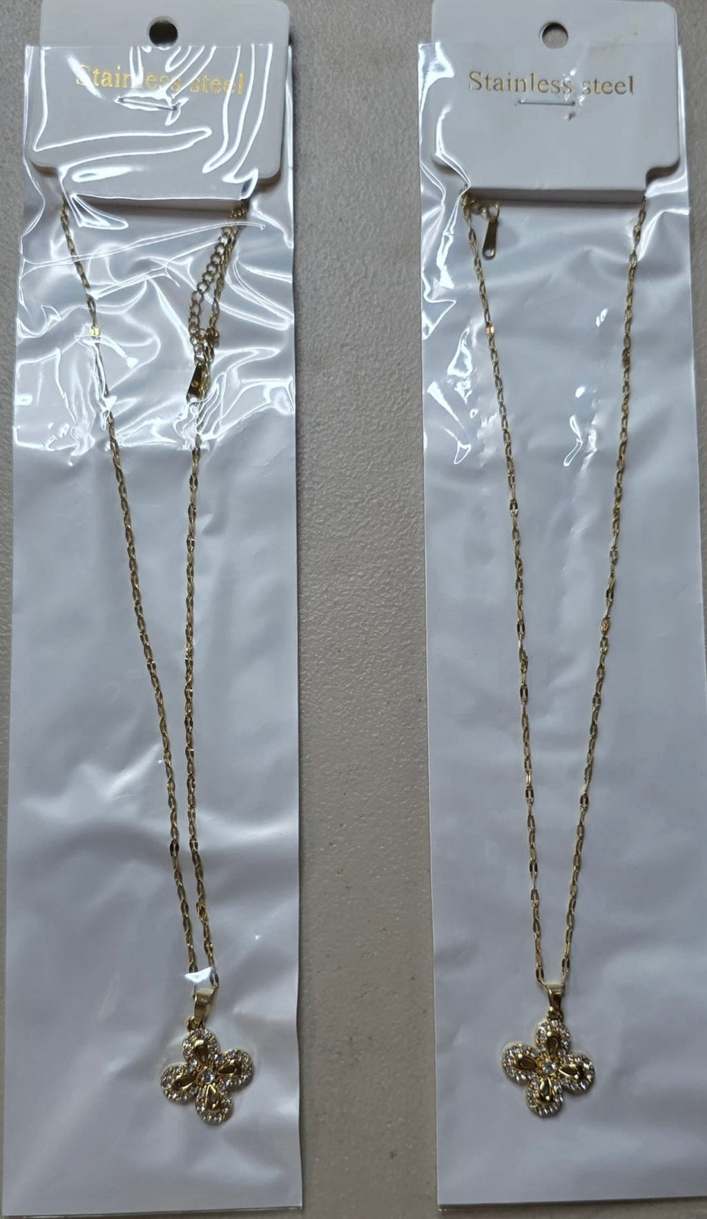 Stainless Steel Necklace – Tarnish-Free Silver & Gold - Angelique Boutique