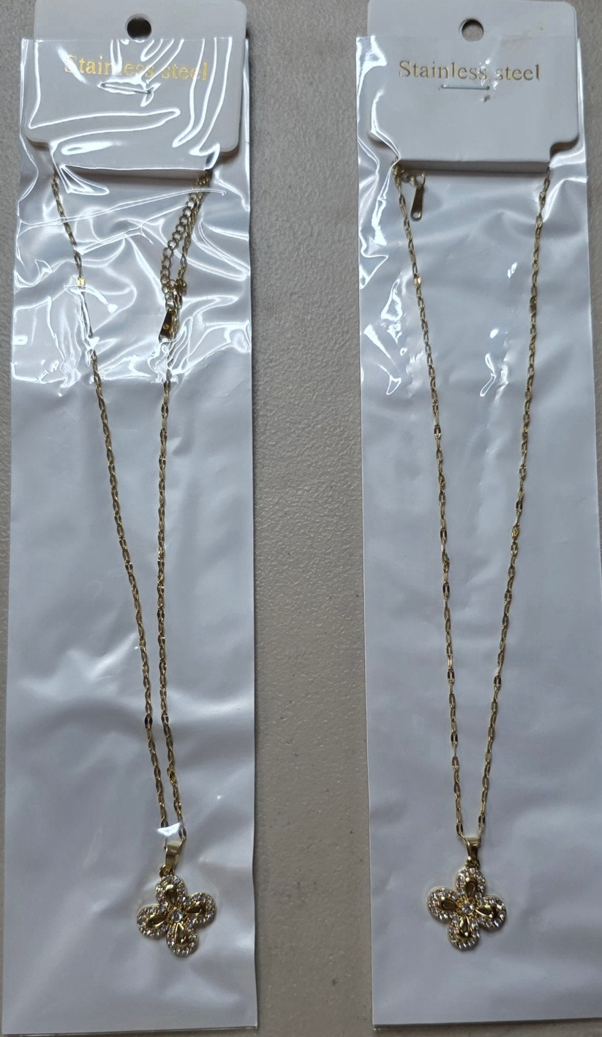 Stainless Steel Necklace – Tarnish-Free Silver & Gold - Angelique Boutique