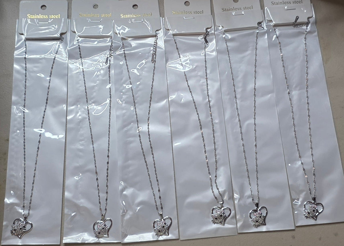 Stainless Steel Necklace – Tarnish-Free Silver & Gold - Angelique Boutique