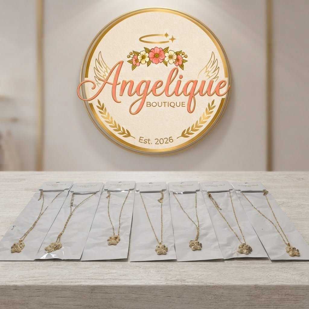Stainless Steel Necklace – Tarnish-Free Silver & Gold - Angelique Boutique