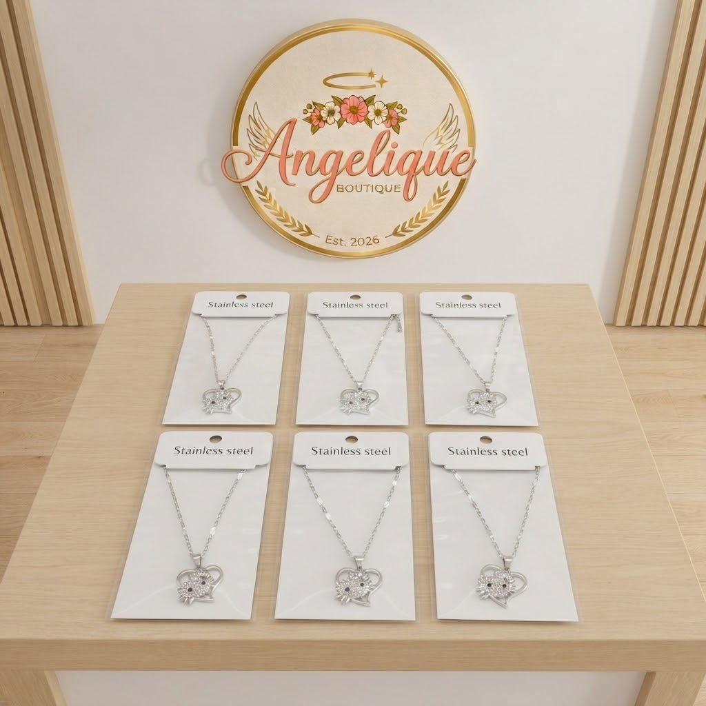 Stainless Steel Necklace – Tarnish-Free Silver & Gold - Angelique Boutique