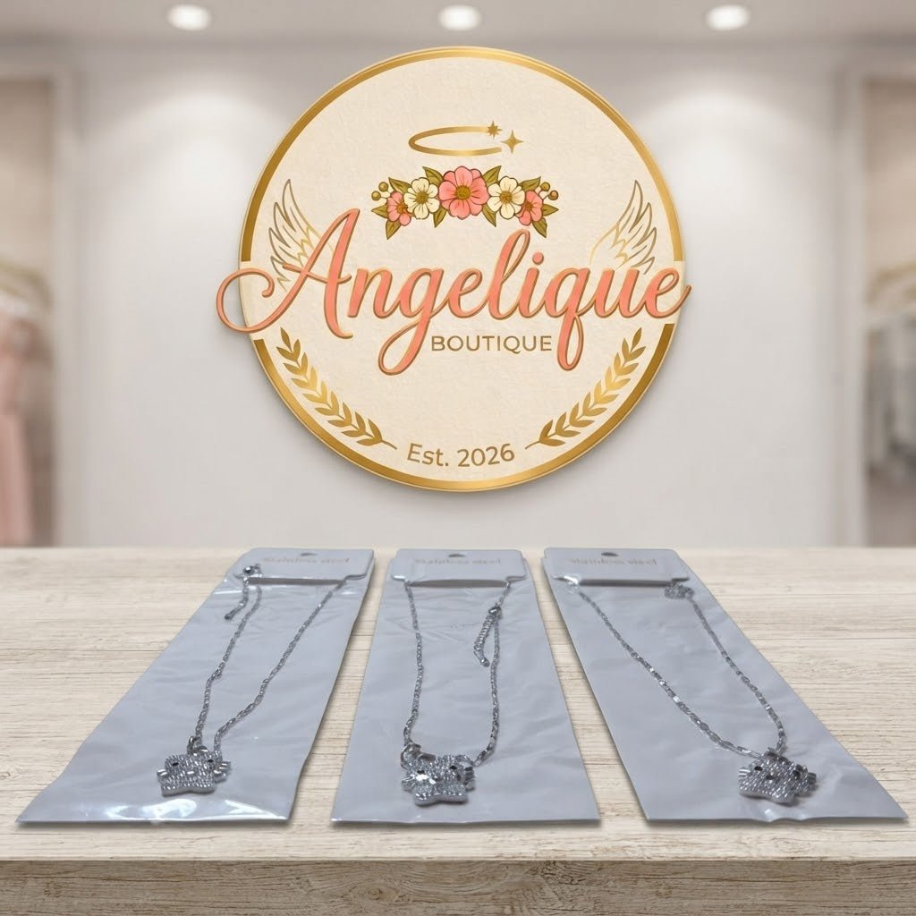 Stainless Steel Necklace – Tarnish-Free Silver & Gold - Angelique Boutique