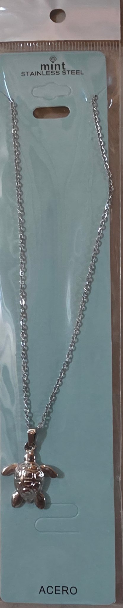 Stainless Steel Sea Turtle Pendant Necklace – Gold & Silver - Angelique Boutique