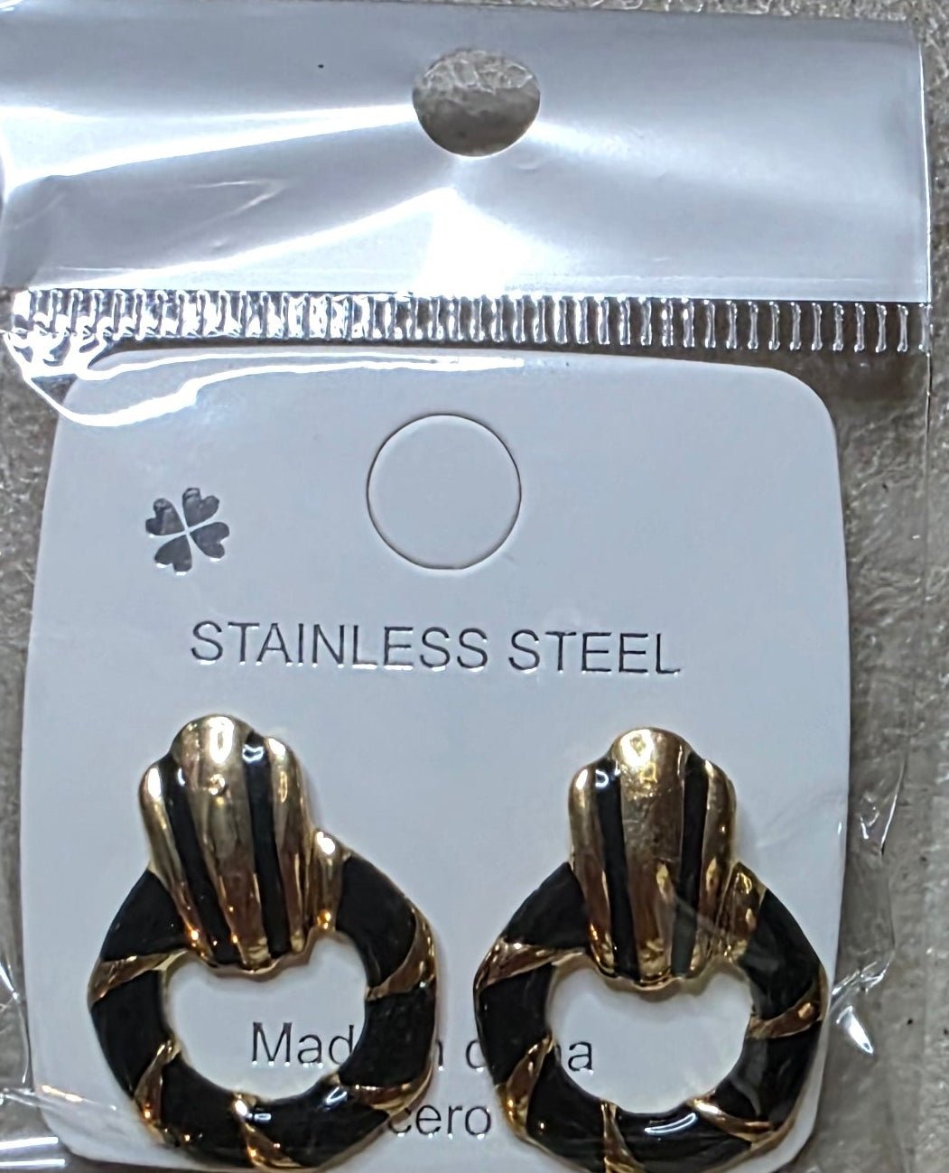 Stainless Steel Small Hoop Earrings | Multiple Colors - Angelique Boutique