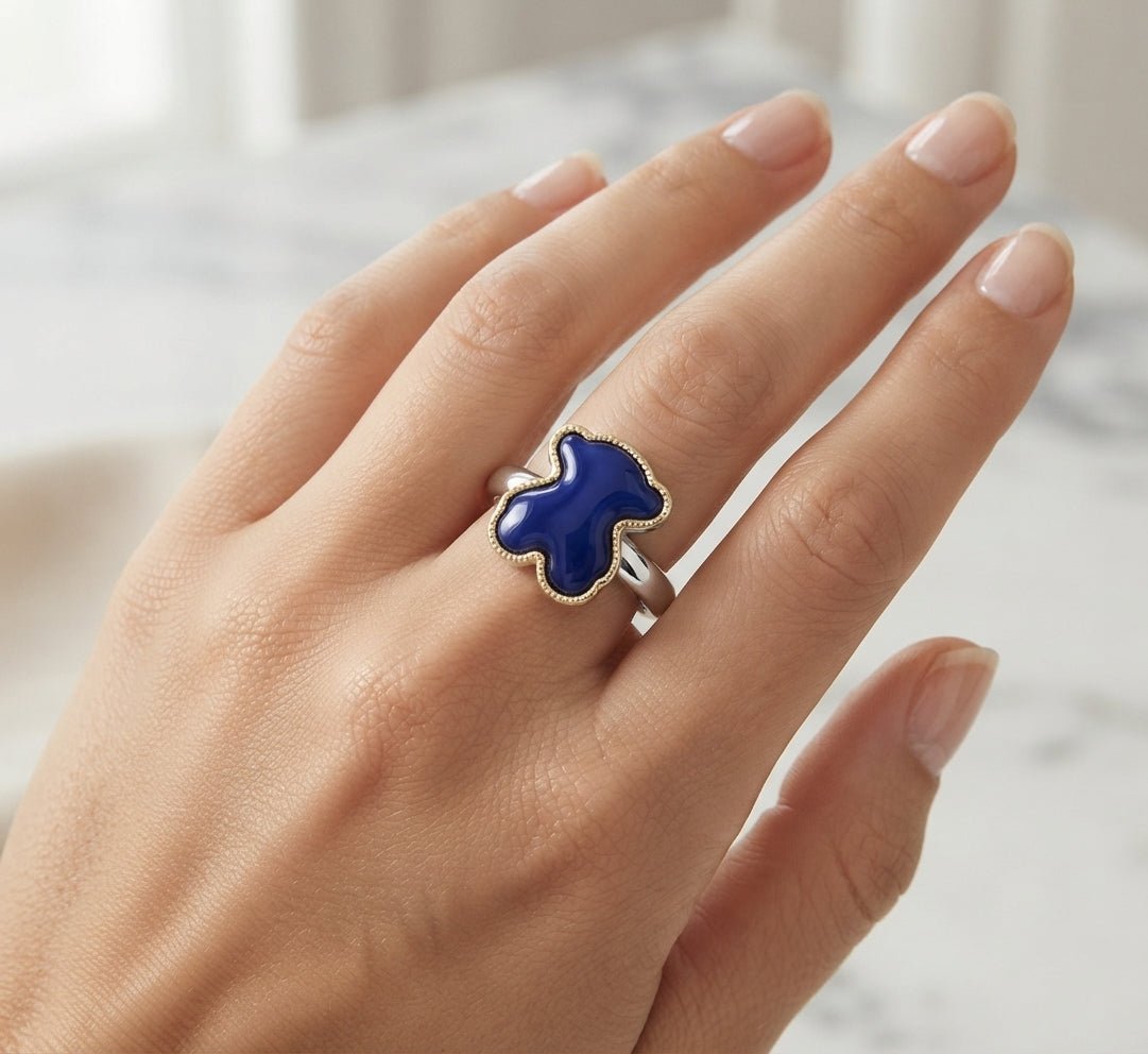 Stainless Steel Tous-Style Rings – Women's Elegant Band - Angelique Boutique