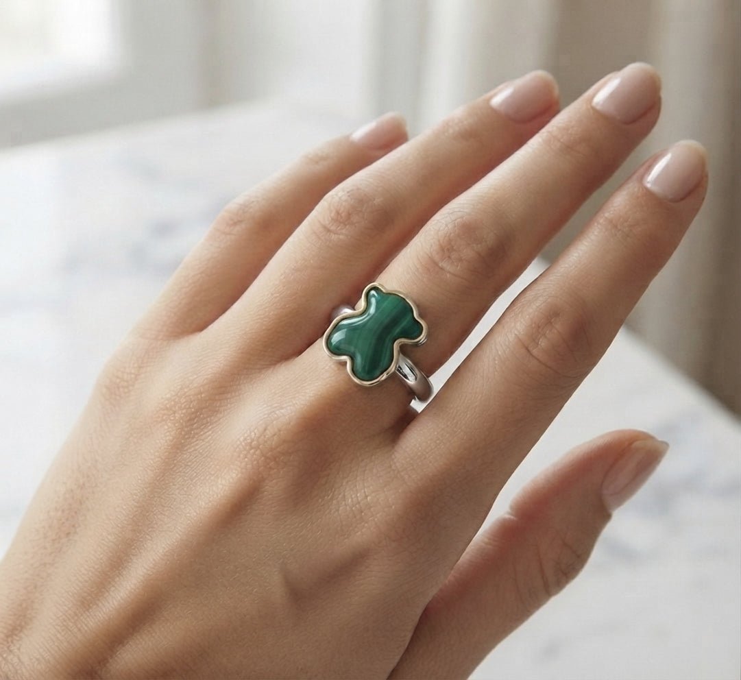 Stainless Steel Tous-Style Rings – Women's Elegant Band - Angelique Boutique