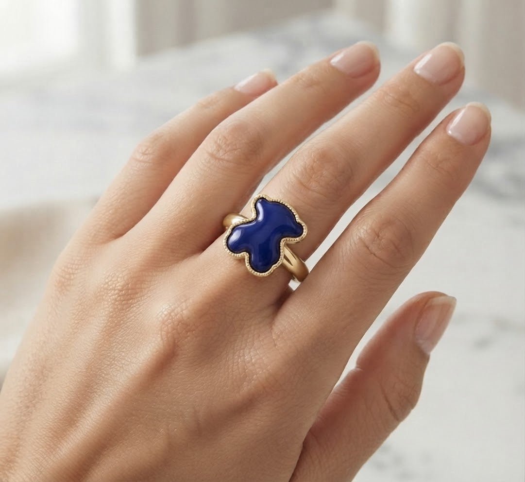 Stainless Steel Tous-Style Rings – Women's Elegant Band - Angelique Boutique