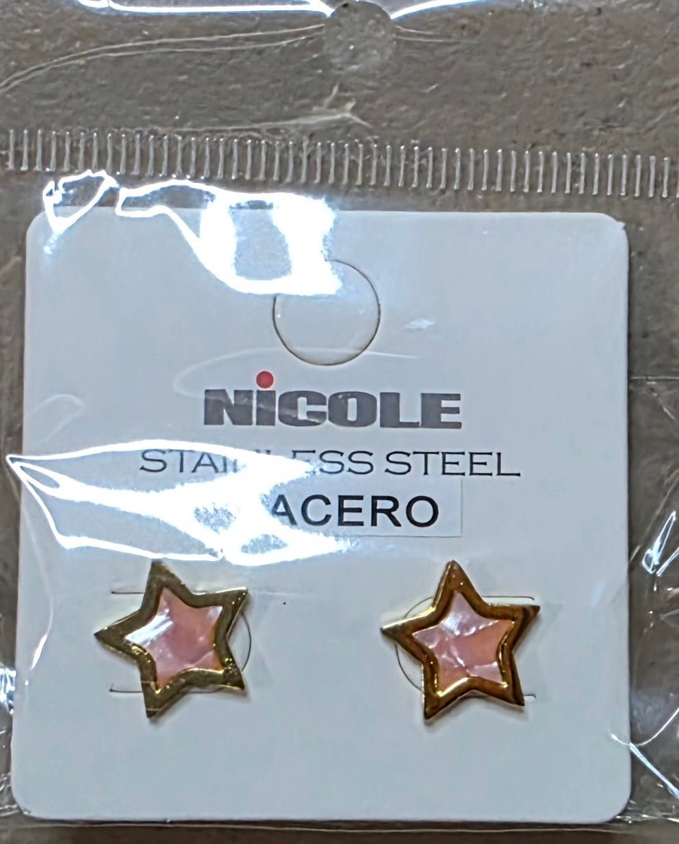 Star Stainless Steel Earrings for Women – Gold & Silver - Angelique Boutique