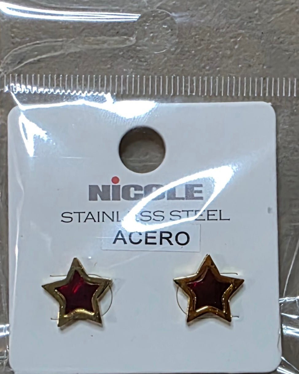Star Stainless Steel Earrings for Women – Gold & Silver - Angelique Boutique