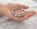 Starfish Charm Bead Bracelet Adjustable Stainless Steel – Multiple Colors - Angelique Boutique