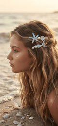 Starfish Hair Pins for Women – Cute Beach Style - Angelique Boutique