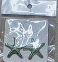Starfish Stud Earrings – Colorful Enamel Beach Jewelry - Angelique Boutique