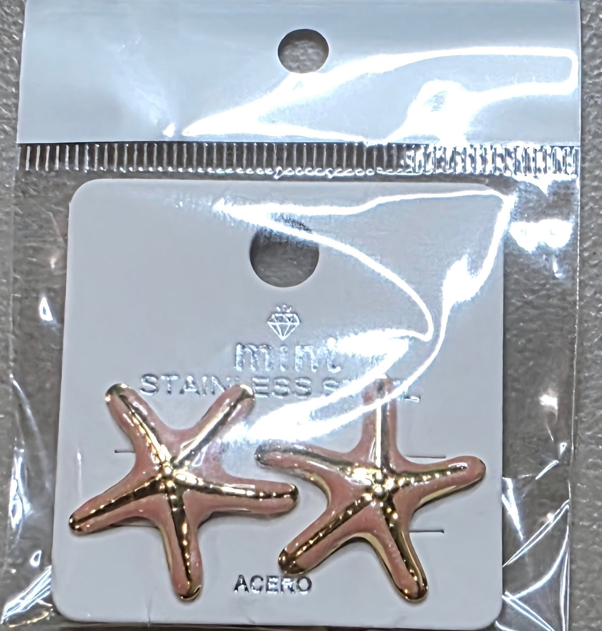 Starfish Stud Earrings – Colorful Enamel Beach Jewelry - Angelique Boutique