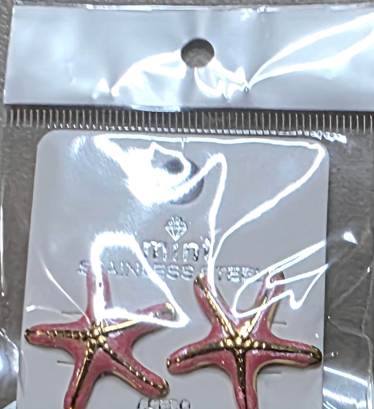 Starfish Stud Earrings – Colorful Enamel Beach Jewelry - Angelique Boutique