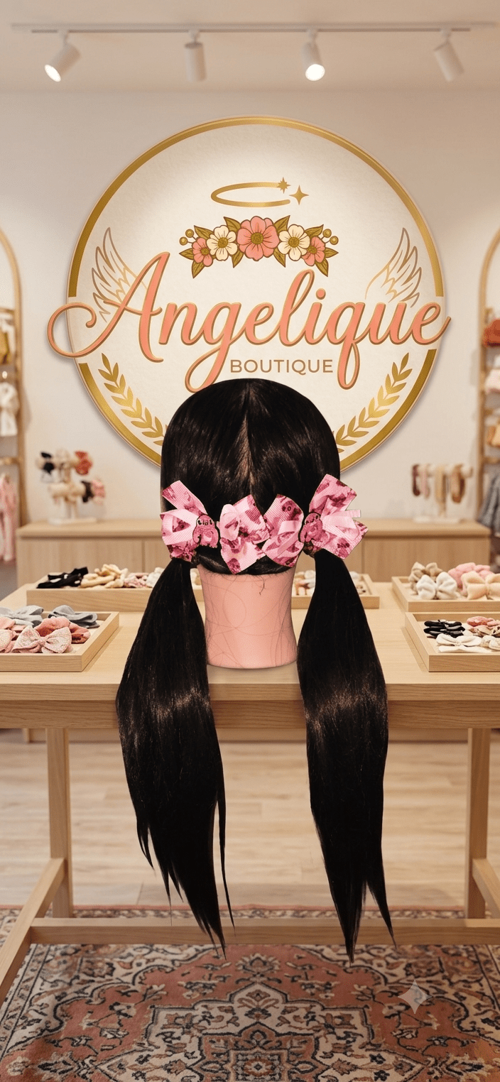 Stitch & Angela Hair Bows for Women & Girls - Angelique Boutique