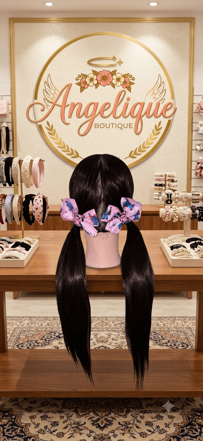 Stitch & Angela Hair Bows for Women & Girls - Angelique Boutique