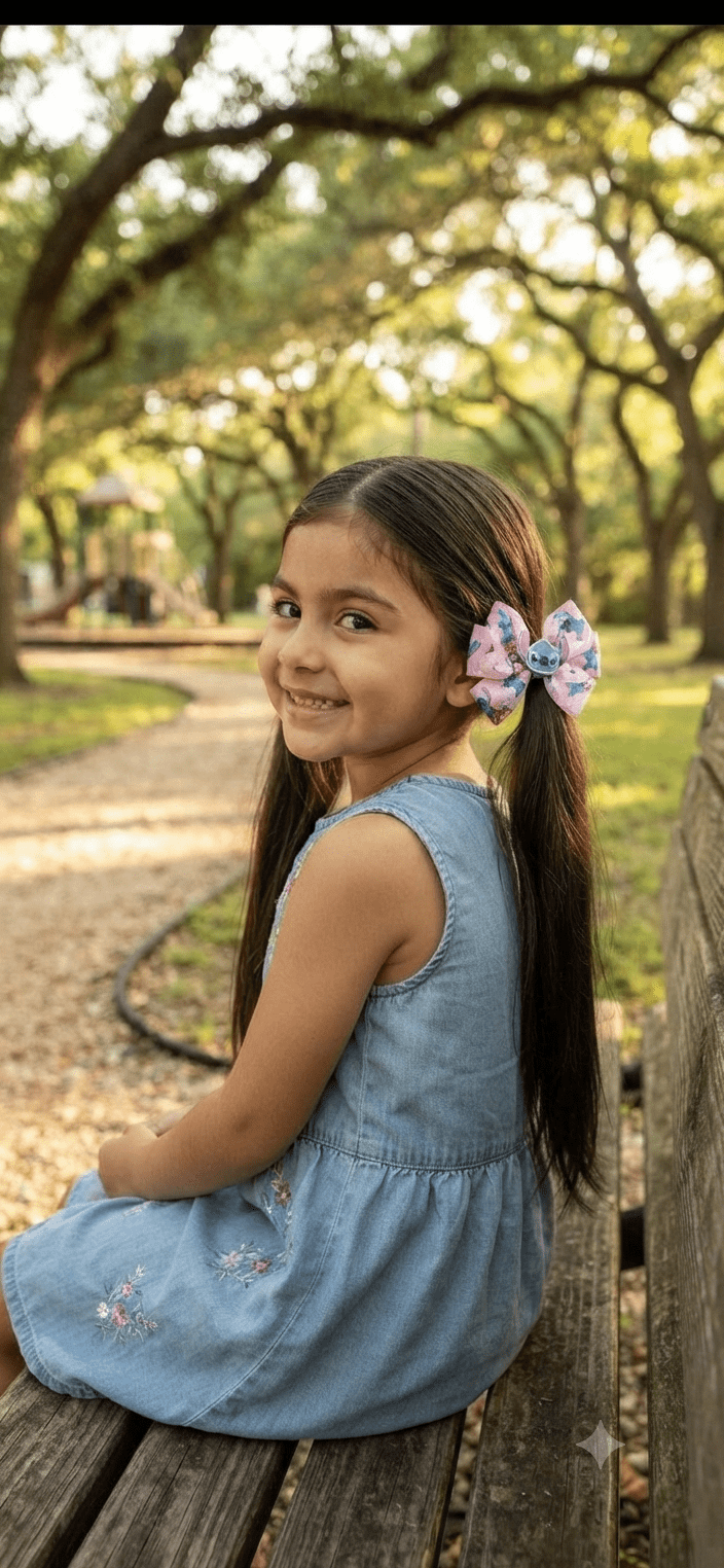 Stitch & Angela Hair Bows for Women & Girls - Angelique Boutique