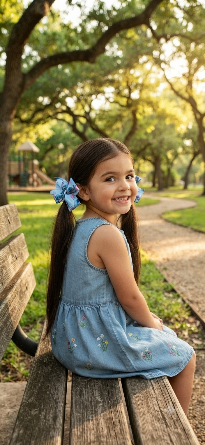 Stitch & Angela Hair Bows for Women & Girls - Angelique Boutique