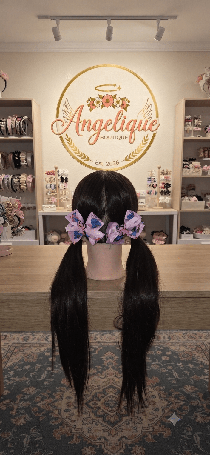 Stitch & Angela Hair Bows for Women & Girls - Angelique Boutique