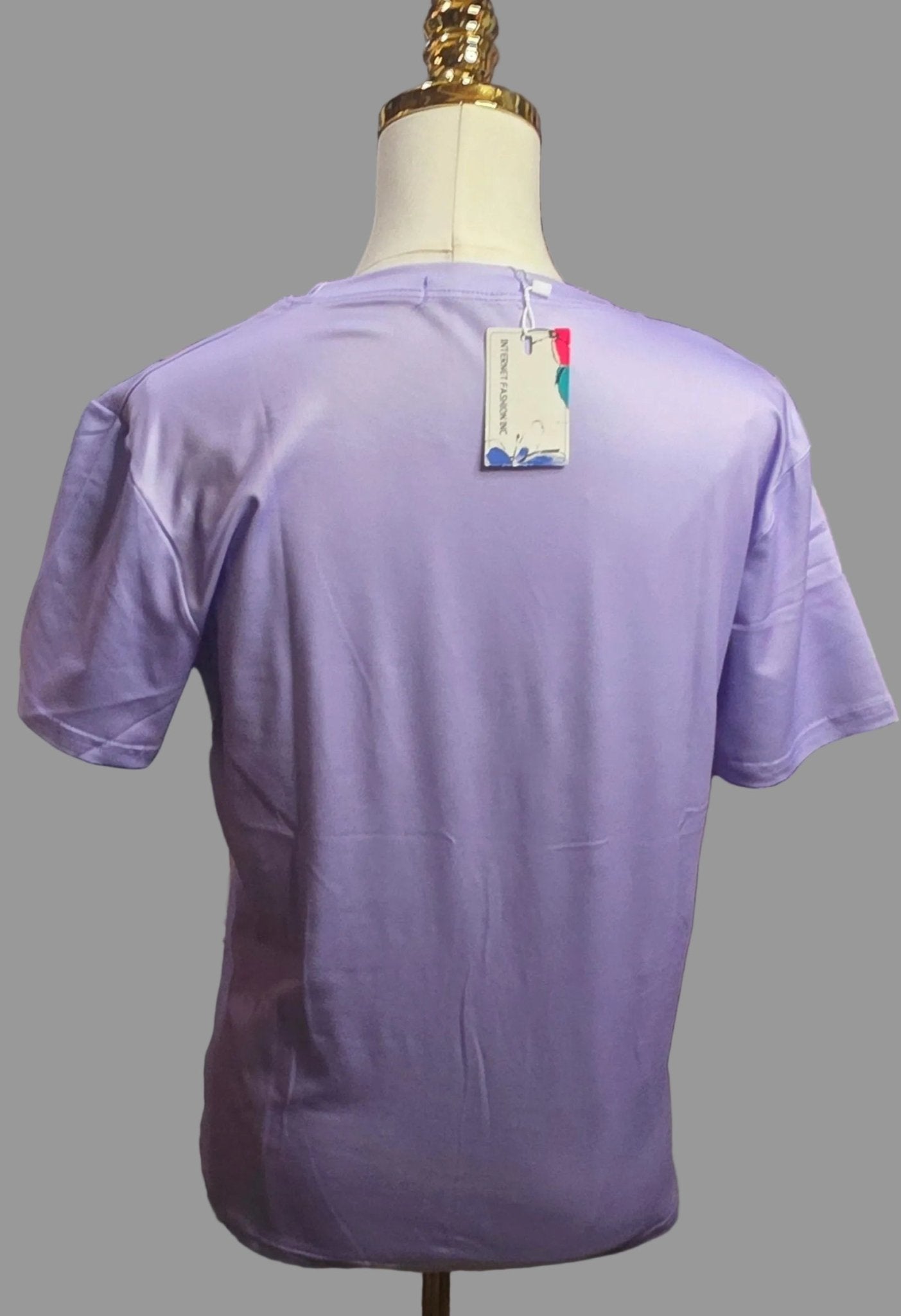 Stone-Inspired Blouse – Soft Cotton Blend Top for Women - Angelique Boutique