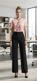 Stone-Inspired Blouse – Soft Cotton Blend Top for Women - Angelique Boutique