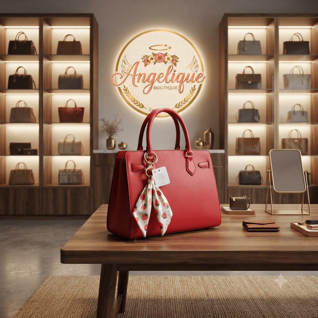 Strawberry & Cherry Keychain – Multiple Colors & Styles - Angelique Boutique